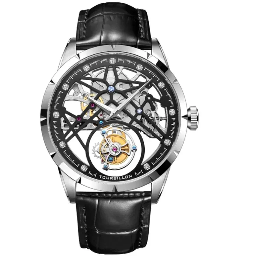 Tourbillon watch customization, high-end watch customization, self owned brand logo watch gift customization