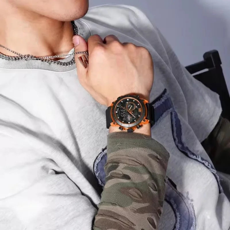 The Digital Explorer - Fashion Sports Electronic Watch
