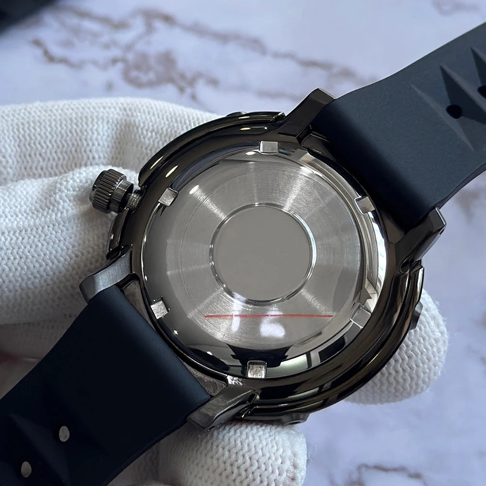 Man Tuna Canned Diver 43MM Watch Sapphire Crystal NH36 Automatic Movement 200m Waterproof Luminous Men's Stainless Steel Watch