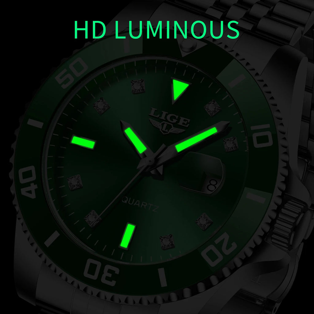 The Business Luminary - Luxury Stainless Steel Watch