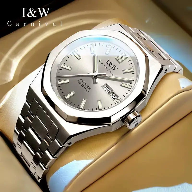 Luxury Automatic Mechanical Watch - Japanese Movement with Sapphire Crystal