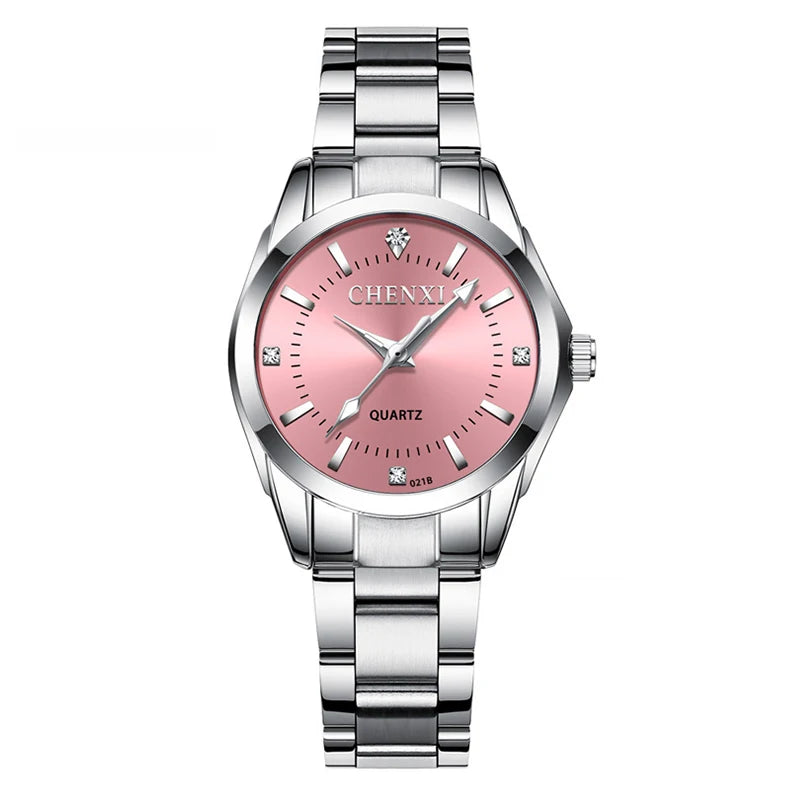 Watches Women Luxury Stainless Steel Wristwatches Analog Luminous Quartz Clock Watch Women's Relogio Feminino часы женские