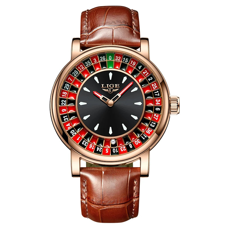 The Vegas Spinner - Roulette Dial Watch