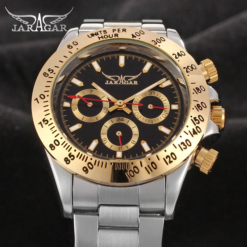 JARAGAR Luxury Multifunctional Automatic Watch