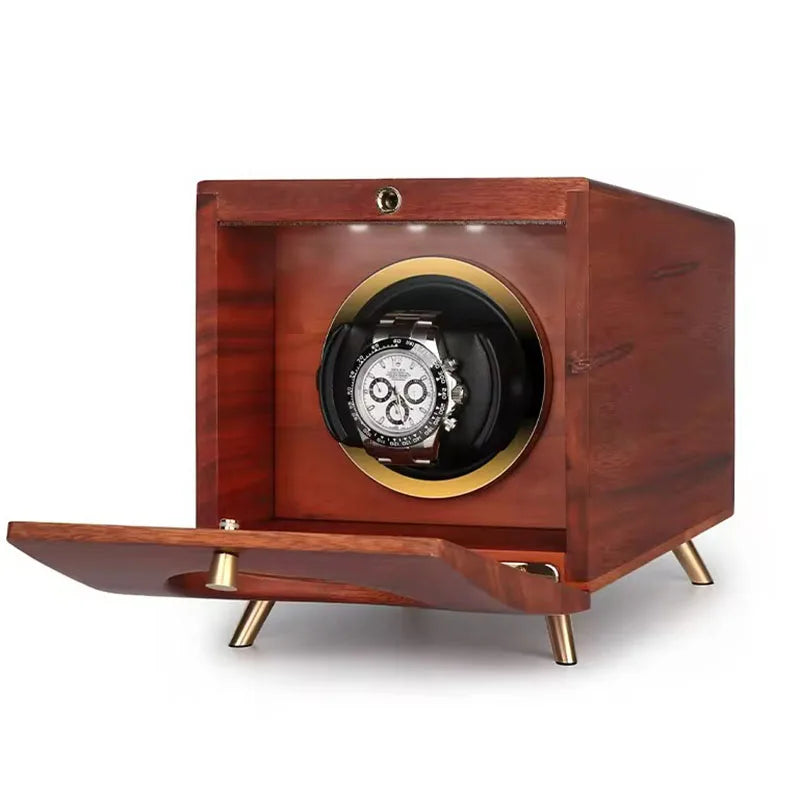 Automatic Winder for Watches Watch Box Mechanical Watch Solid Wood Shaker Household Self Swinging Rotating Shaker Display Boxes