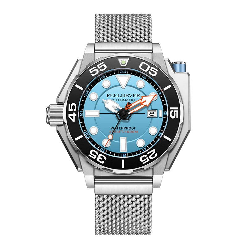 The Deep Diver - Automatic Mechanical Dive Watch