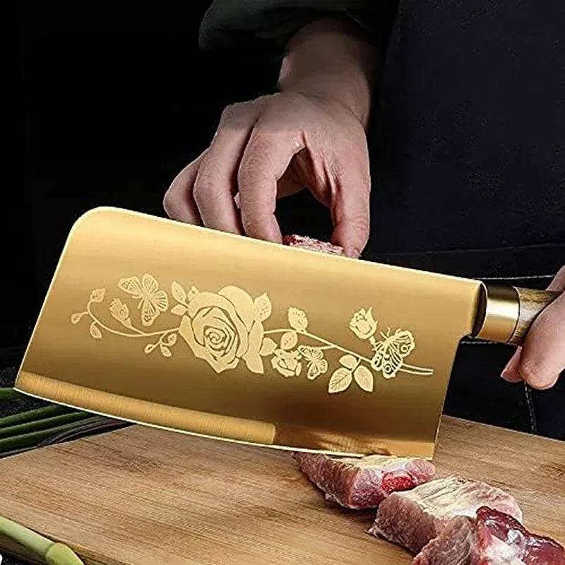Kitchen Knife Set Combination, Kitchen Knife, Meat Cutting Knife, Slicing Knife, Bone Cutting Knife, Kitchenware U9195