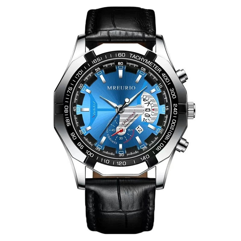CURREN Men's Luxury Chronograph Watch - Waterproof Sport Quartz Date Display Timepiece