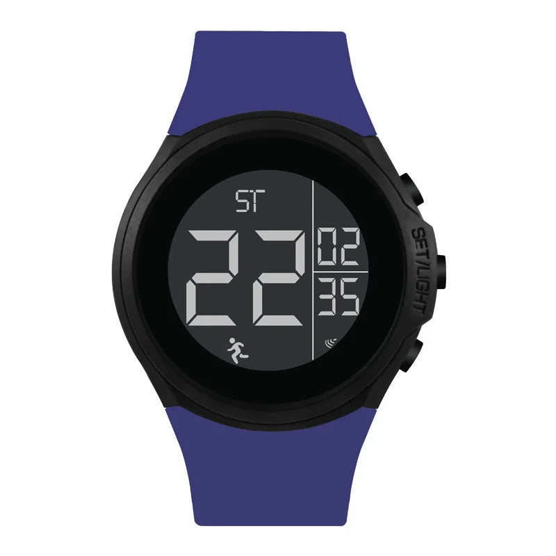 Sports Watches For Men Fashion Luxury Wear-Resistant Led Display Waterproof Outdoor Military Clock Man Electronic Watch