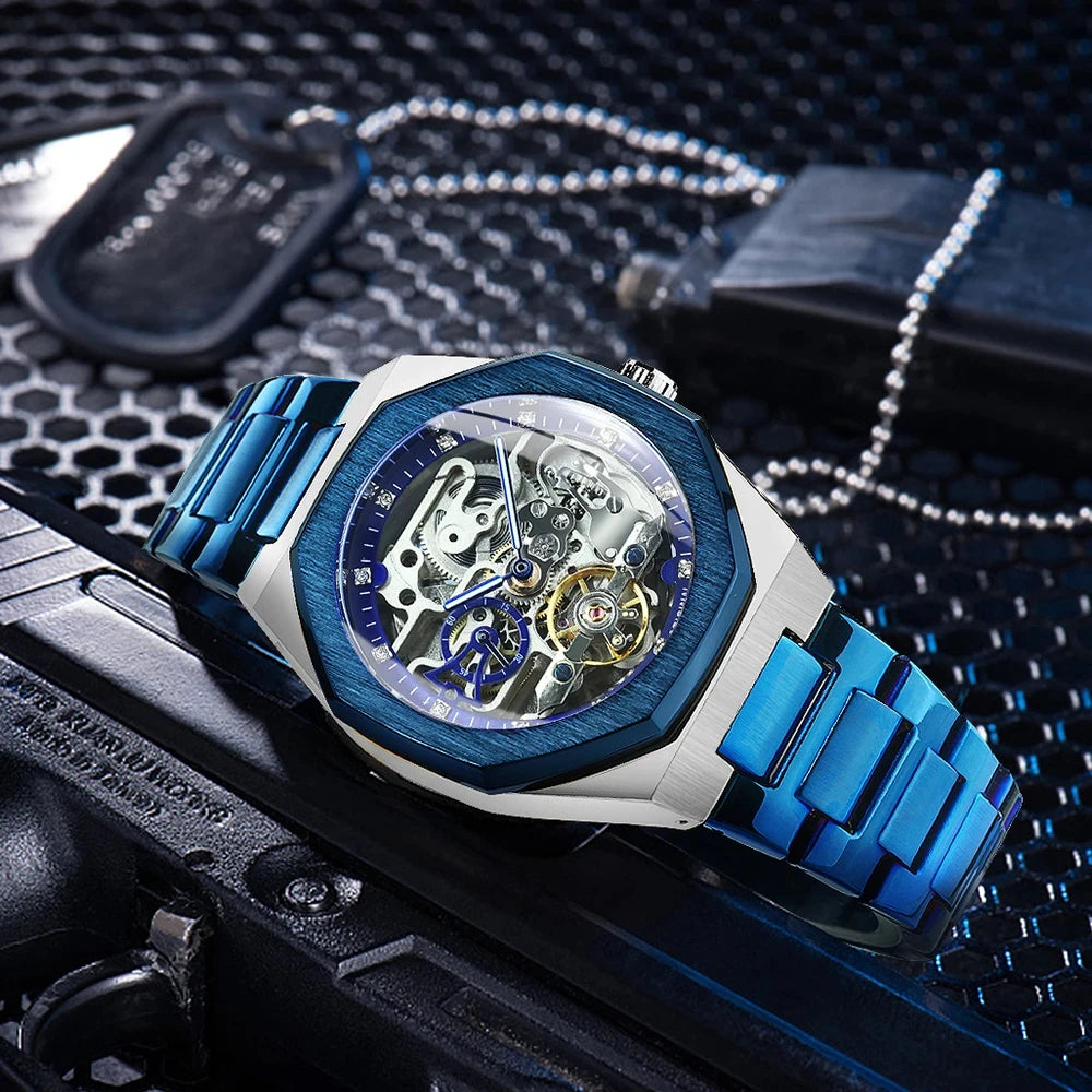 Forsining Casual Automatic Skeleton Watch