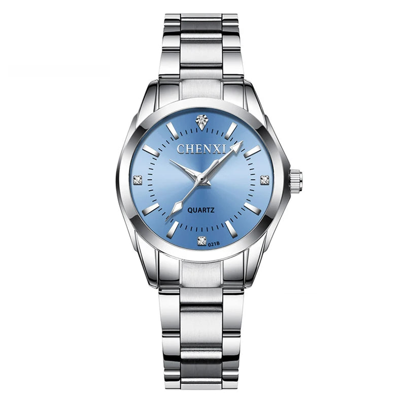 Watches Women Luxury Stainless Steel Wristwatches Analog Luminous Quartz Clock Watch Women's Relogio Feminino часы женские