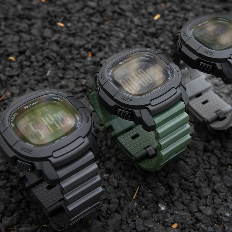 New Fashion Men's Sport Watches Luxury Outdoor Waterproof Chronograph Luminous Wristwatches Electronics Digital Watch for Man