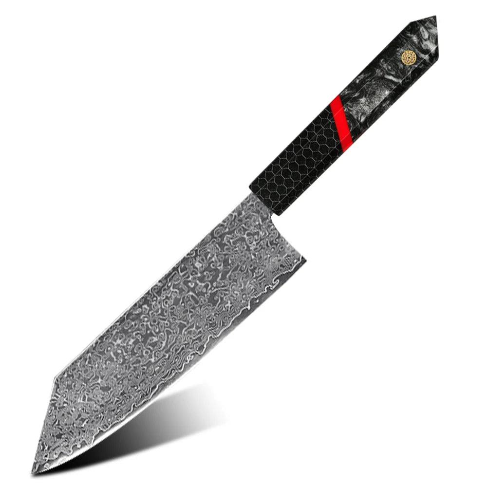 AMBER Kitchen Knife Set VG10  Damascus Steel Chef Knife Kitchen Accessories Professional Chef knives Cooking Tools