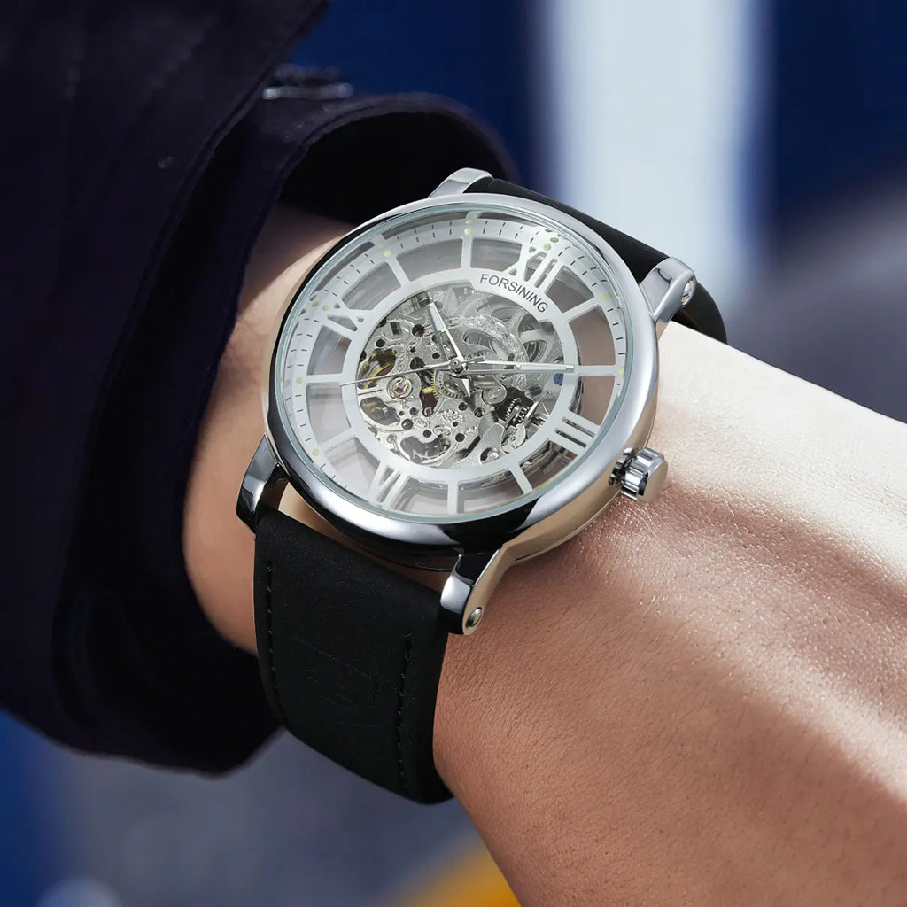 MechaVision Elite 2025 - 3D Skeleton Automatic Waterproof Watch