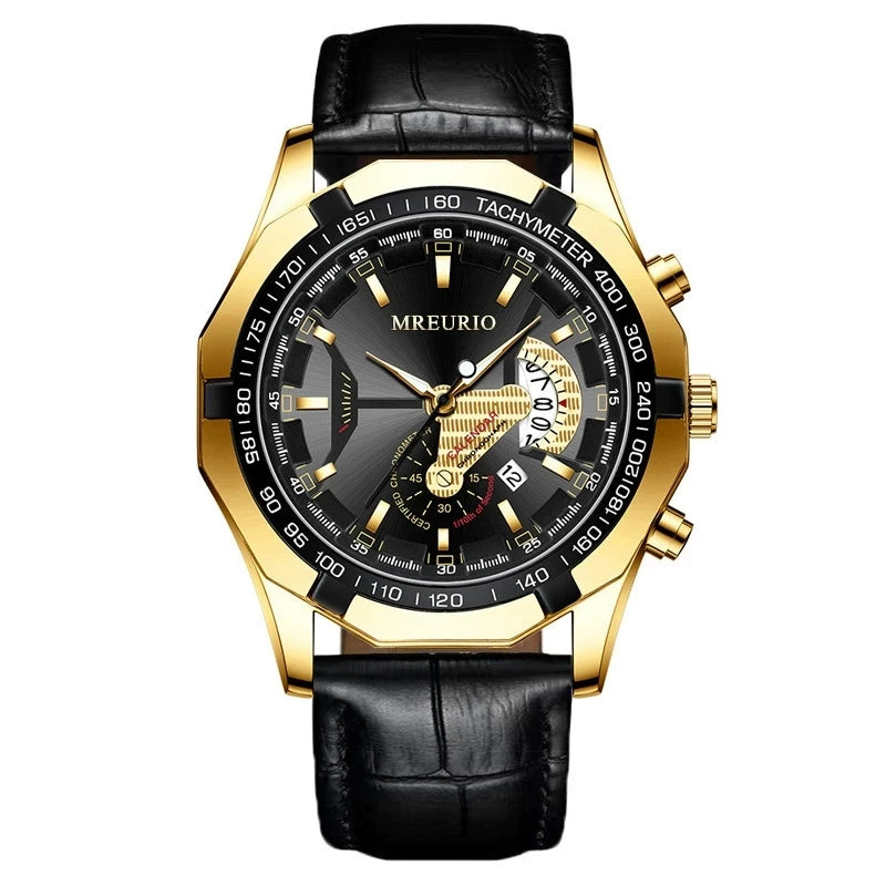 CURREN Men's Luxury Chronograph Watch - Waterproof Sport Quartz Date Display Timepiece
