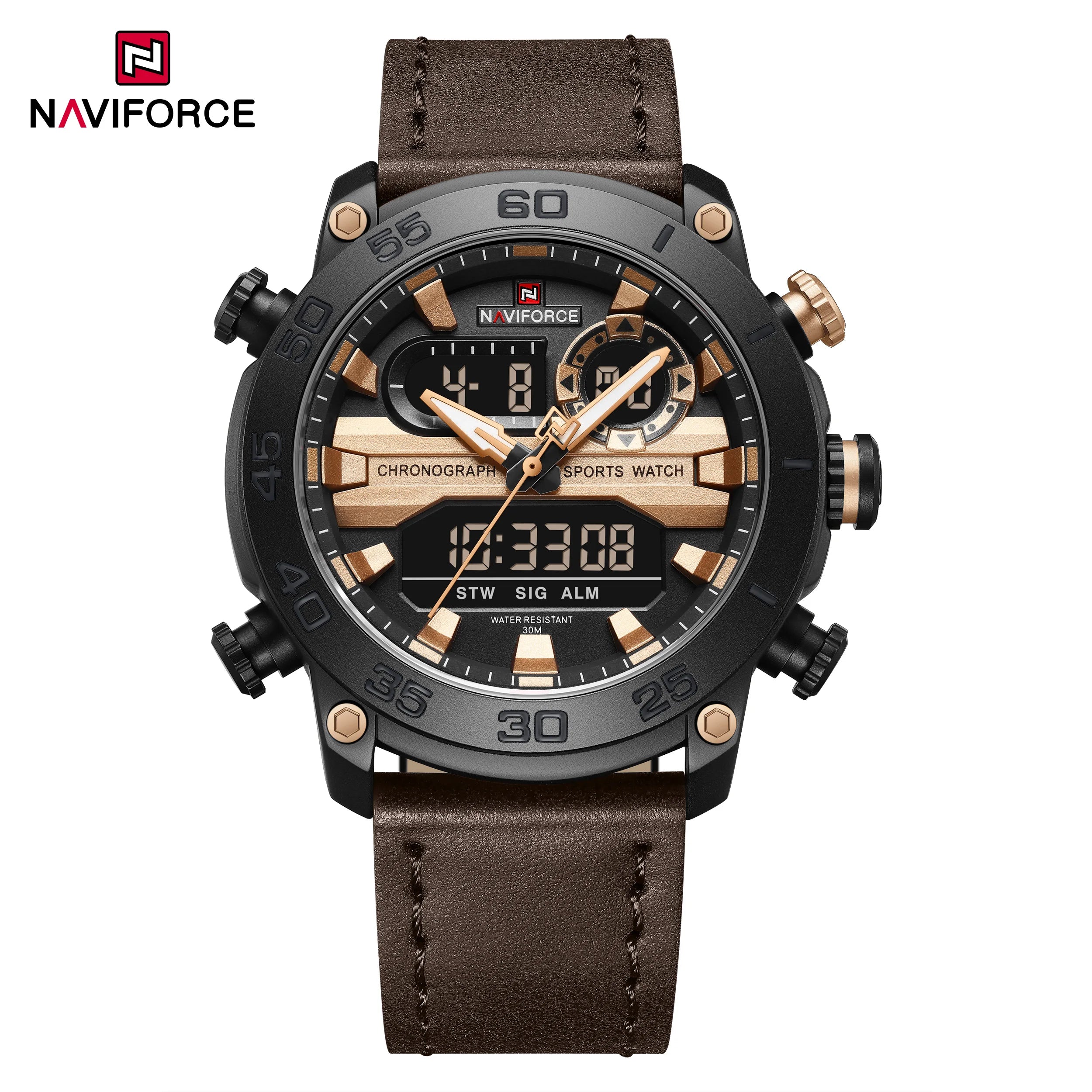 The Dual Force - LED Military Sport Watch