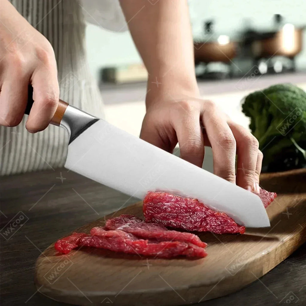 WXCOO Professional Japanese Chef's Knife Hand Forged Kitchen Knife Set Cooking Sashimi Knives Fruit Peeling & Slicing Knife