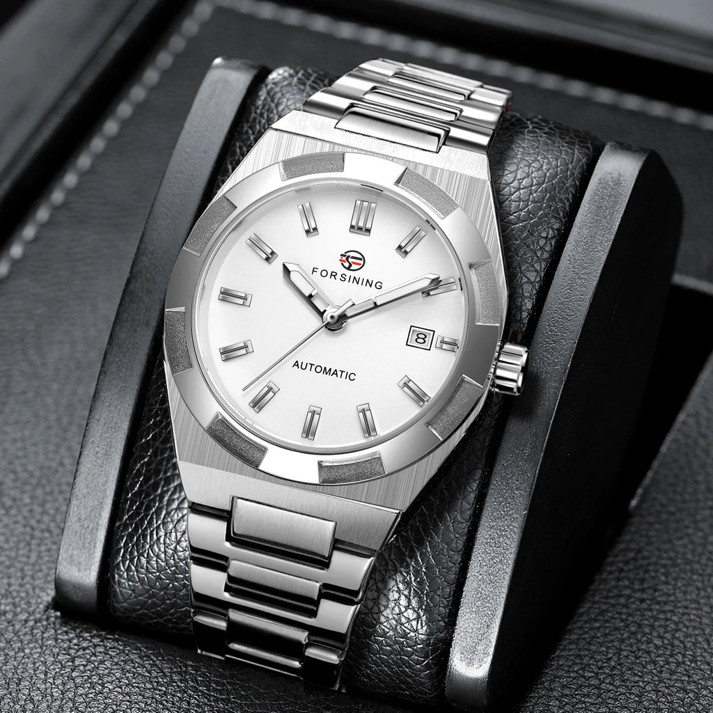 Military Calendar Automatic Watch - Waterproof Tactical Design