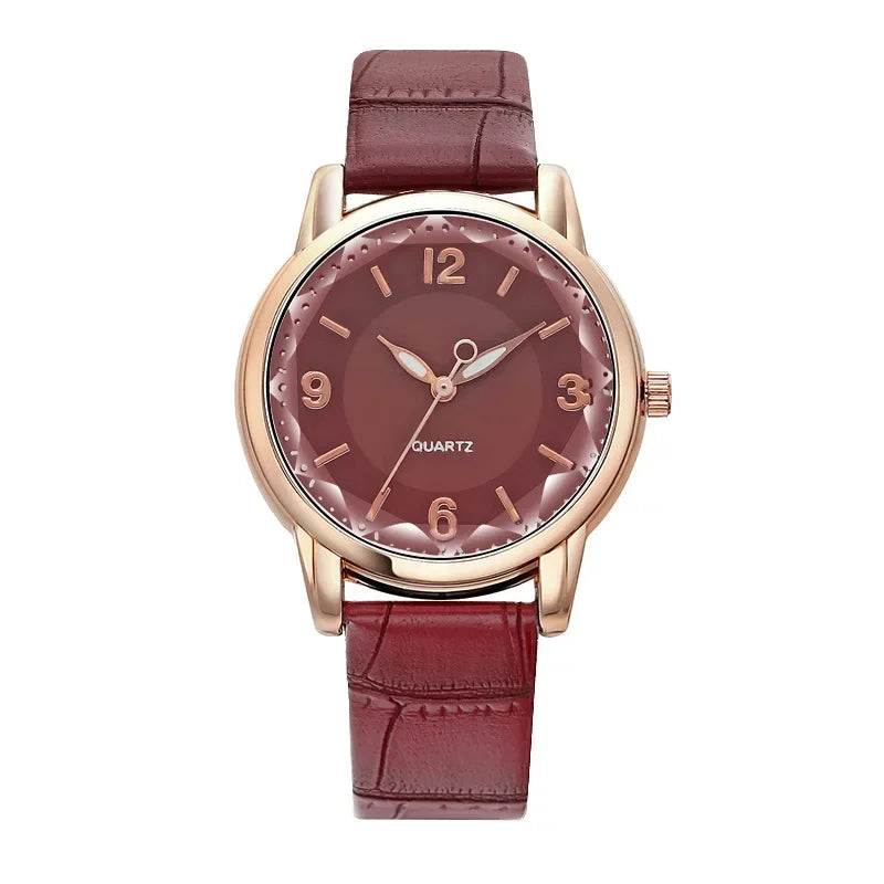 Women Watch Brand Luxury Fashion Ladies Watches Reloj Mujer Leather Quartz Watches Women Female Wristwatches Relógios Feminino