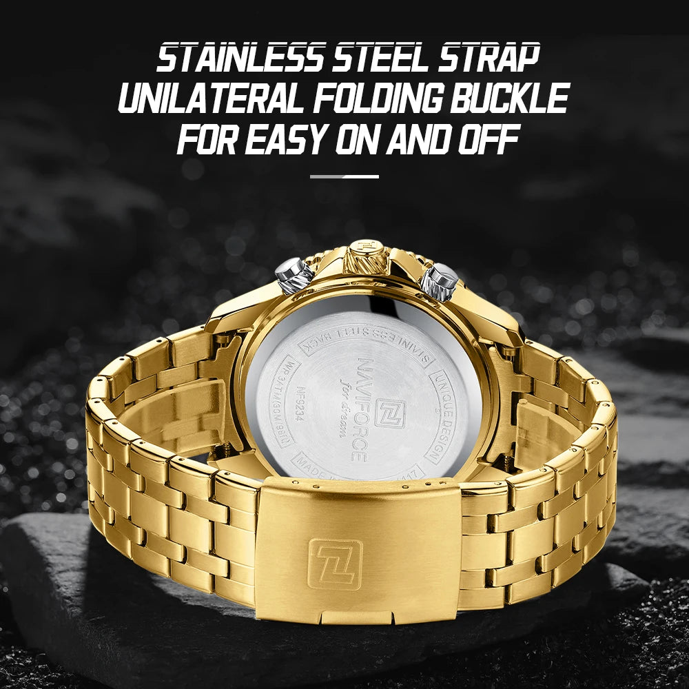 The Black Gold Icon - Luxury Sport Watch