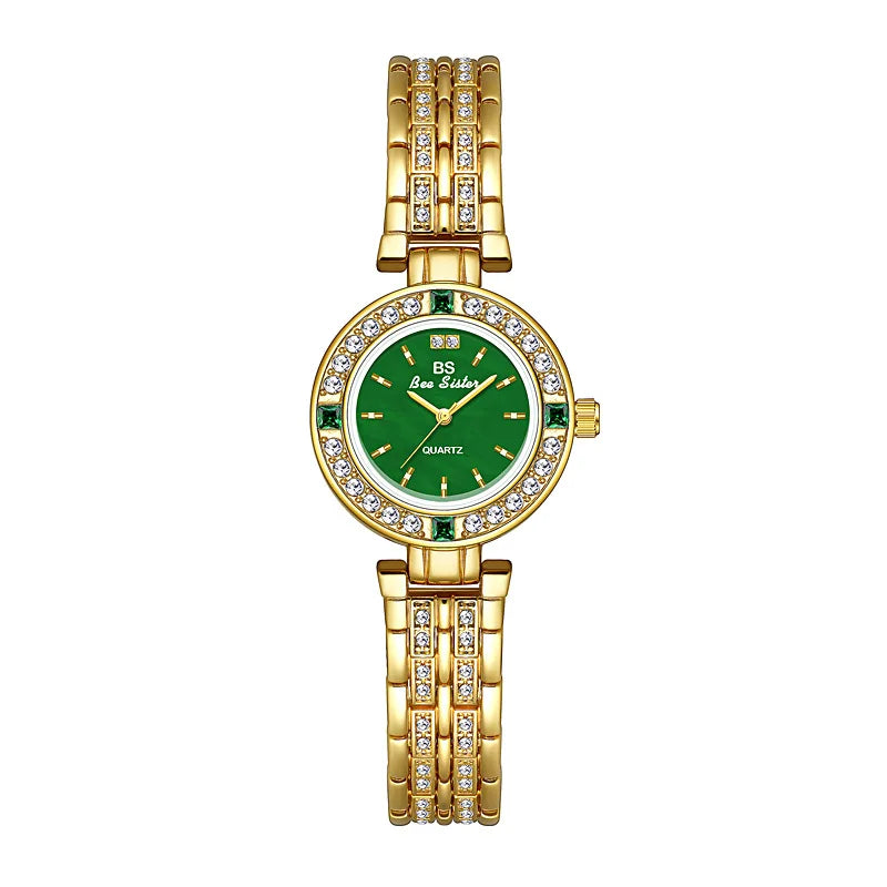 2025 Luxury Watches For Women Crystal Diamond Ladies Dress Wristwatches Casual Bracelet Waterproof Quartz Women Watch Clock