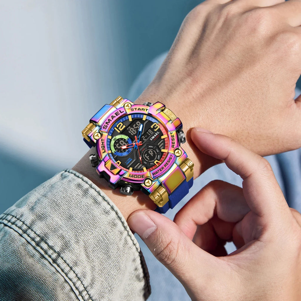 ShockGuard Elite 8110 - 50M Waterproof Shockproof Digital Sports Watch