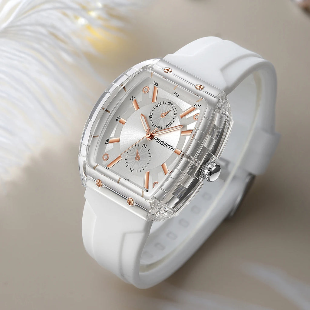 Minimalist College Watch - Artistic Simple Casual Timepiece for Students