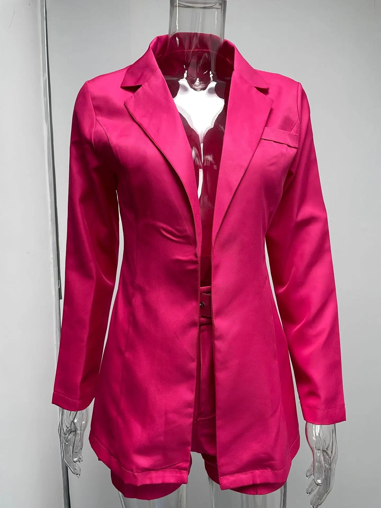 Suit Coat Women's Spring 2023 Women's Fashion Set Cross border Small Suit Belt in Europe and America