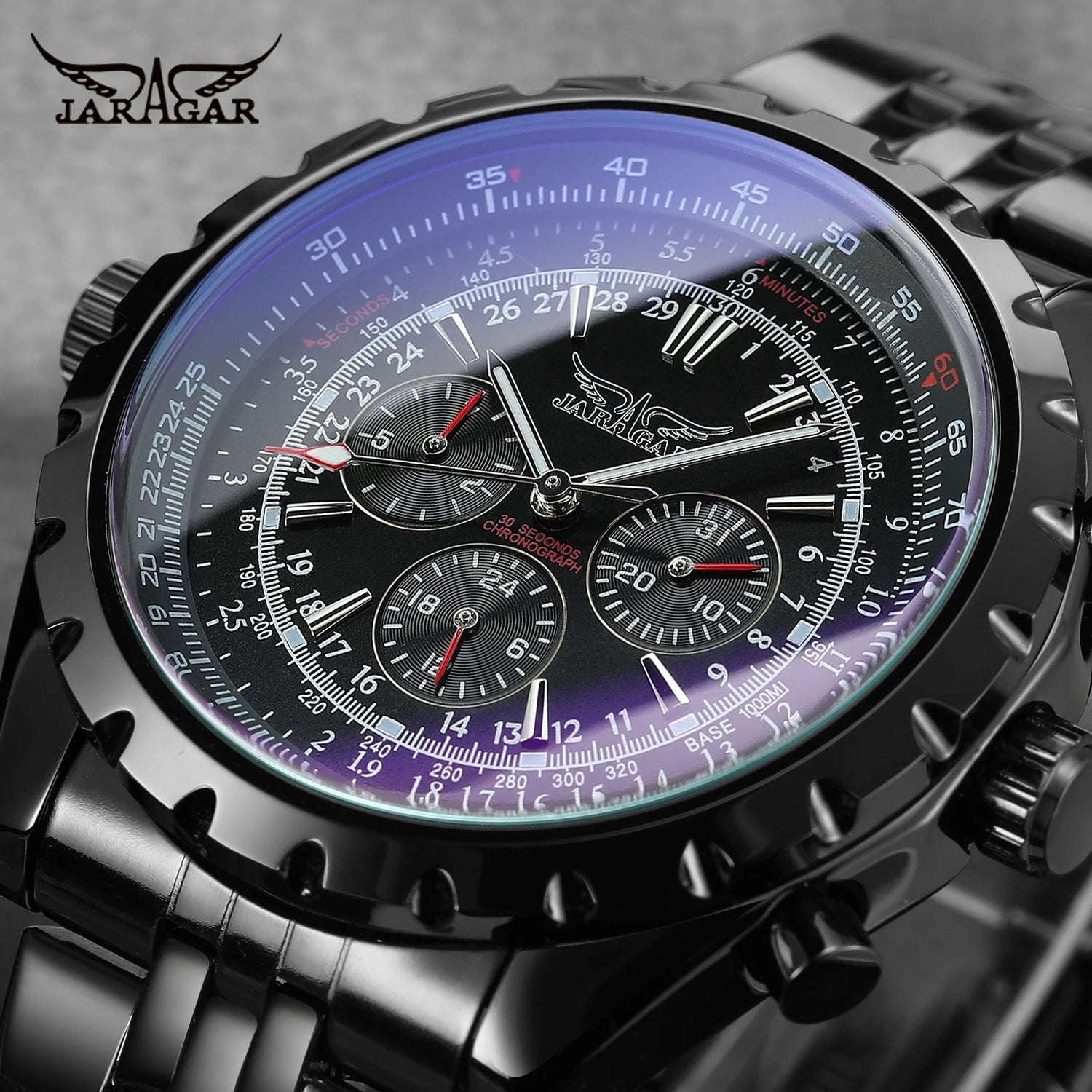 Jaragar Legacy Blue Dial