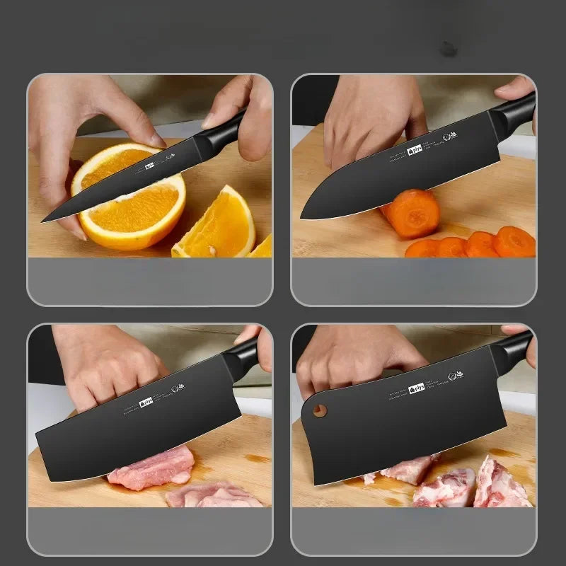 High-end kitchen knife set,multifunctional sharp meat and fish cutting knife,high hardness bonechoppingknife,kitchen accessories