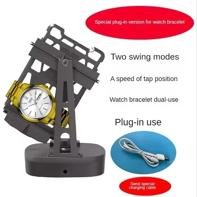 Automatic Watch Winder Self-Winding Device Watches Mechanical Rotomat Wind-Up Small Watch Shaker Mechanical Watch Winding Device