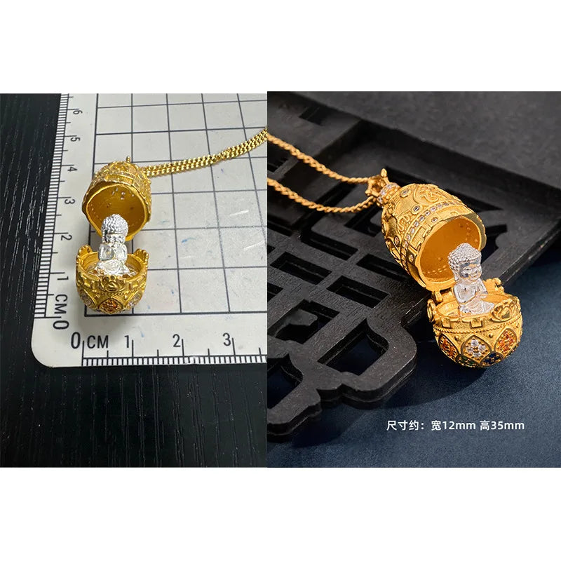 24K Gold Flowers Blooming Gawu Box