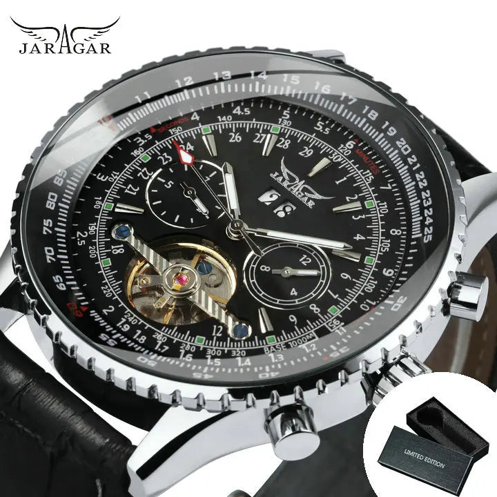 Jaragar Elite Tourbillon - Multifunction Military Sports Automatic Watch