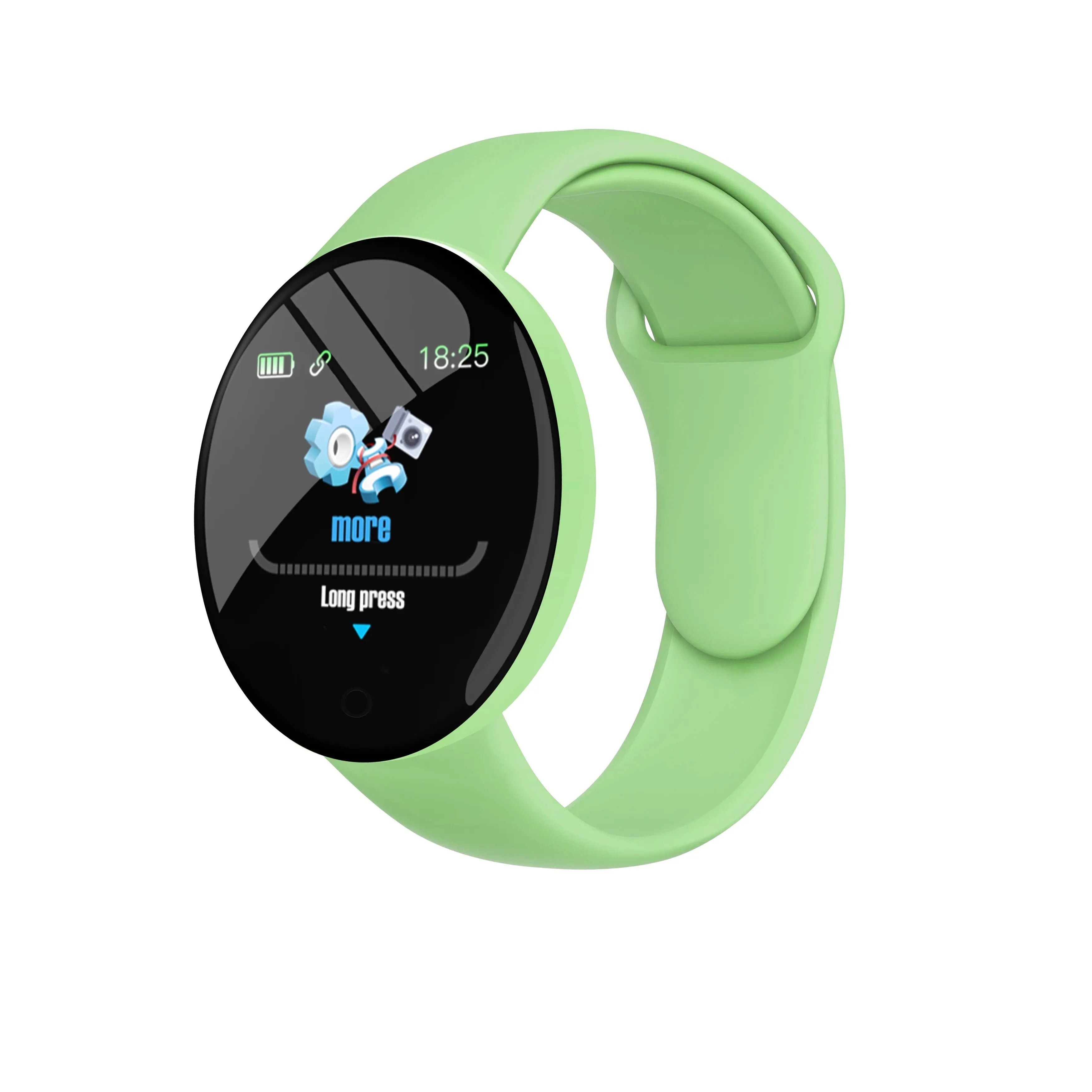 2025 New D18 Multifunctional Smart Watch Men & Women Bluetooth Connected Phone Music Fitness Sports Bracelet Sleep Monitor watch