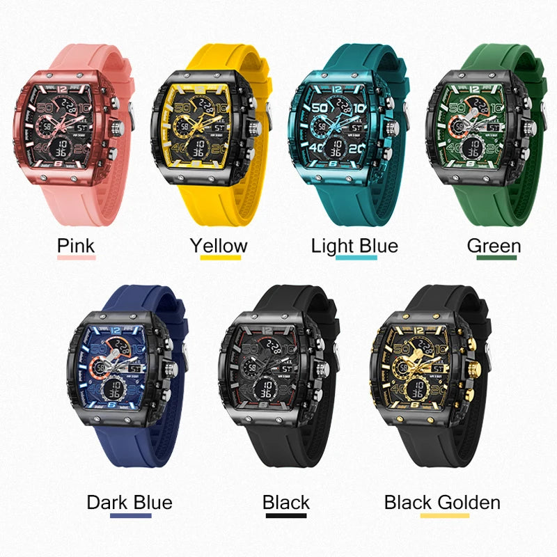 Tactical Chrono Elite - Military-Grade Dual Display Sports Watch