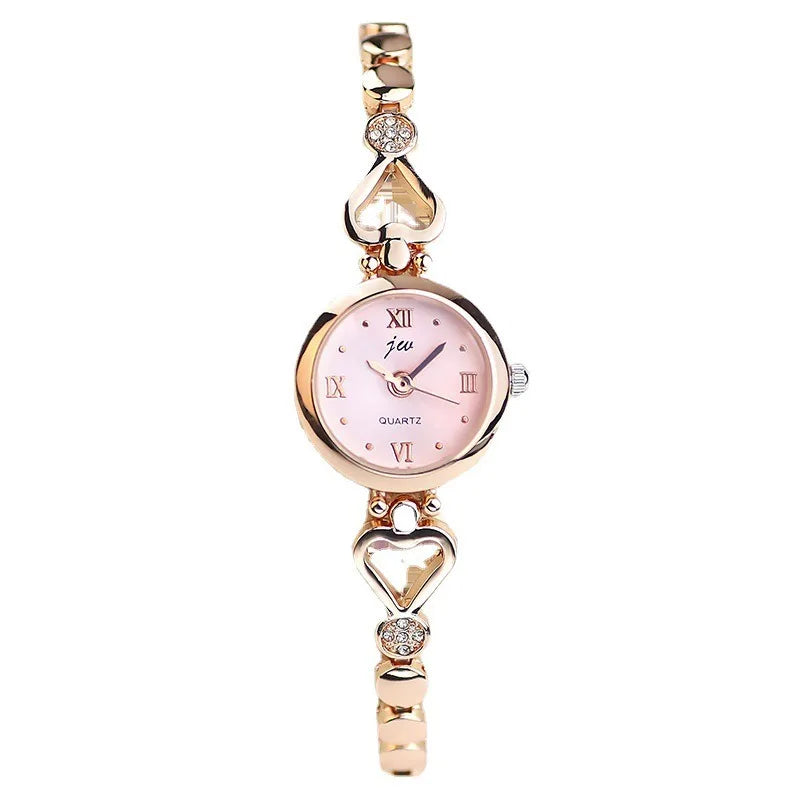 Women's Watch Small Dial Silver Quartz Watches Luxury Vintage Ladies Dress Bracelet Watches for Woman Reloj Para Mujer Montre
