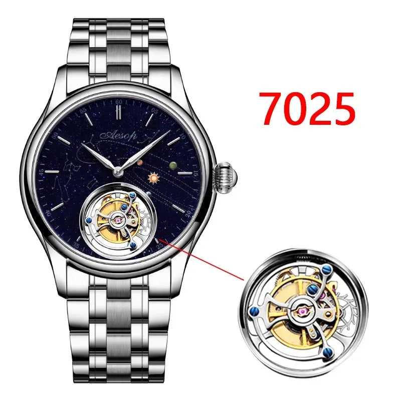 Tourbillon watch customization, high-end watch customization, self owned brand logo watch gift customization