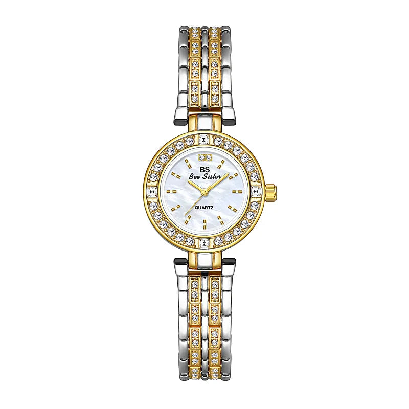 2025 Luxury Watches For Women Crystal Diamond Ladies Dress Wristwatches Casual Bracelet Waterproof Quartz Women Watch Clock