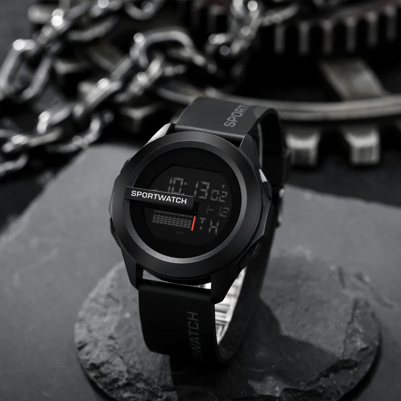 Sport Watch for Man Luxury Digital Wristwatch Stopwatch Luminous with Date Week Original Waterproof Clock Men Sport LED Watches