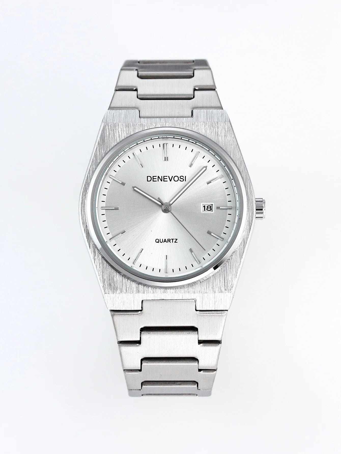 Men's 36mm Waterproof Quartz Business Watch - Gold & Silver