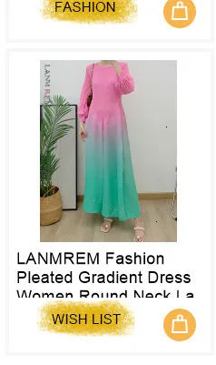 LANMREM Pleated Blazers For Women 2024 Spring New Lapel Single Breasted Long Sleeves Coat Female Fashion Coat 2DA3117