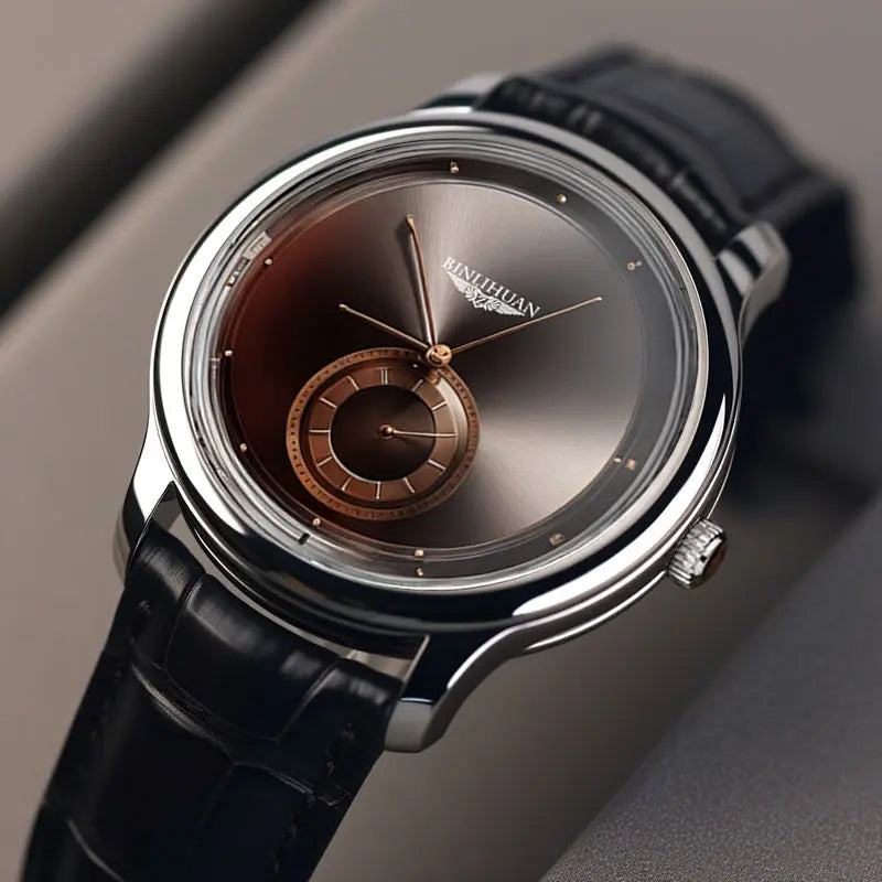New Men's Fashion Top Watch Simple Digital Quartz Watch Casual Black Leather Students Clock Dress Watches 2025 Reloj Hombre
