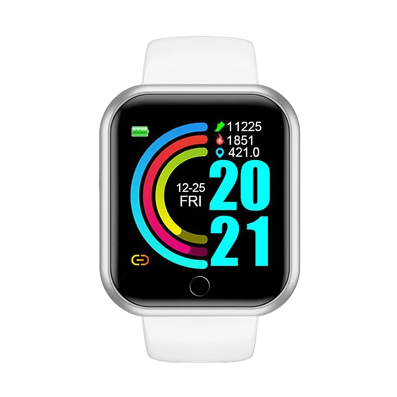 Sport Smart Watches Color Screen Life Waterproof Bluetooth Fitness Bracelet With Health Blood Pressure Heart Rate Sleep Monitor