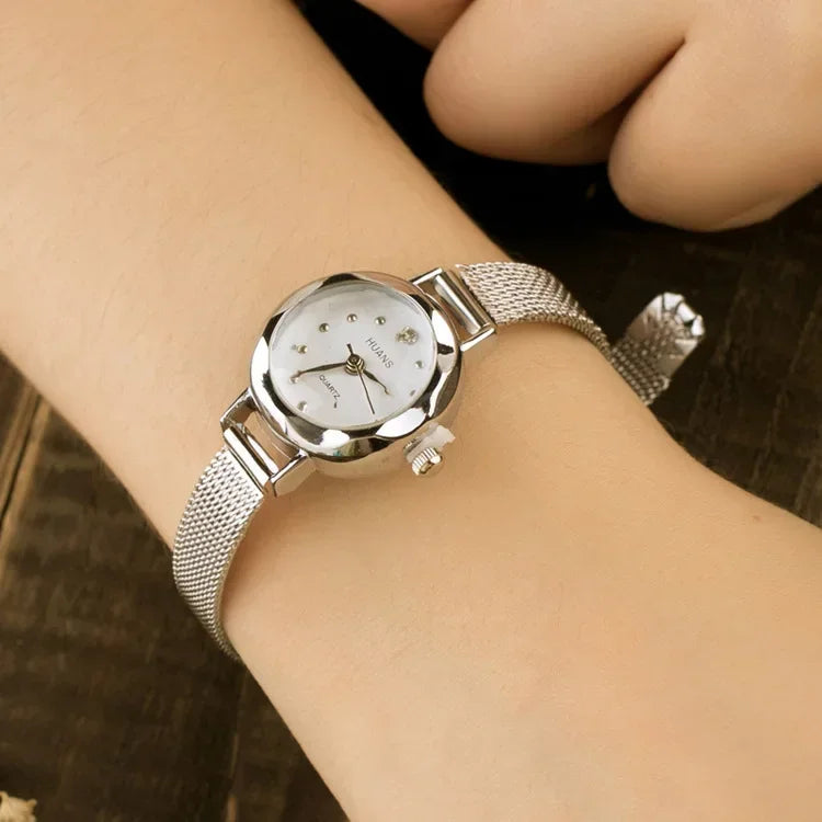 2024 New Luxury Women Watches Casual Quartz Wristwatches Bracelet Watch Stainless Steel Reloj Para Mujer Relogios Feminino 손목시계
