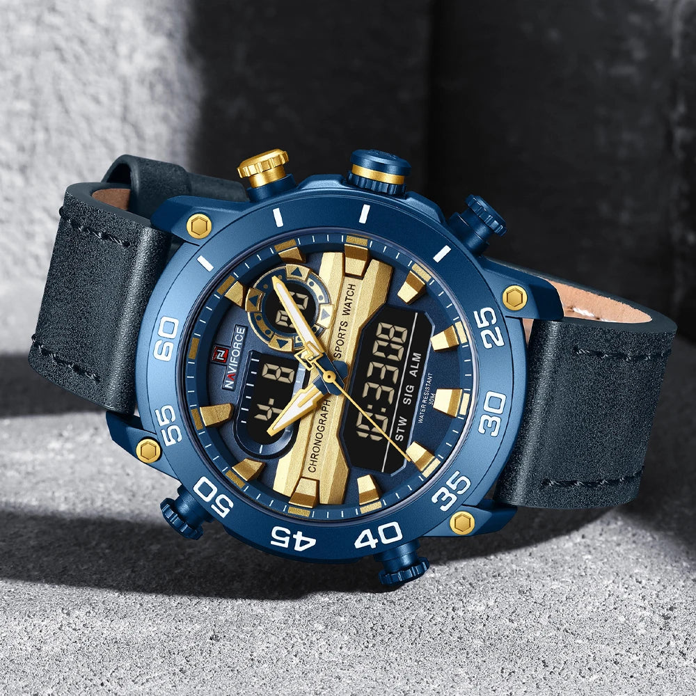 The Dual Force - LED Military Sport Watch