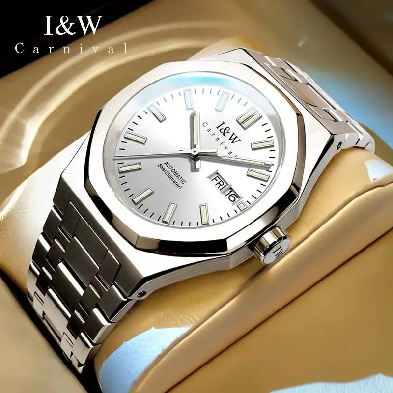 Luxury Automatic Mechanical Watch - Japanese Movement with Sapphire Crystal