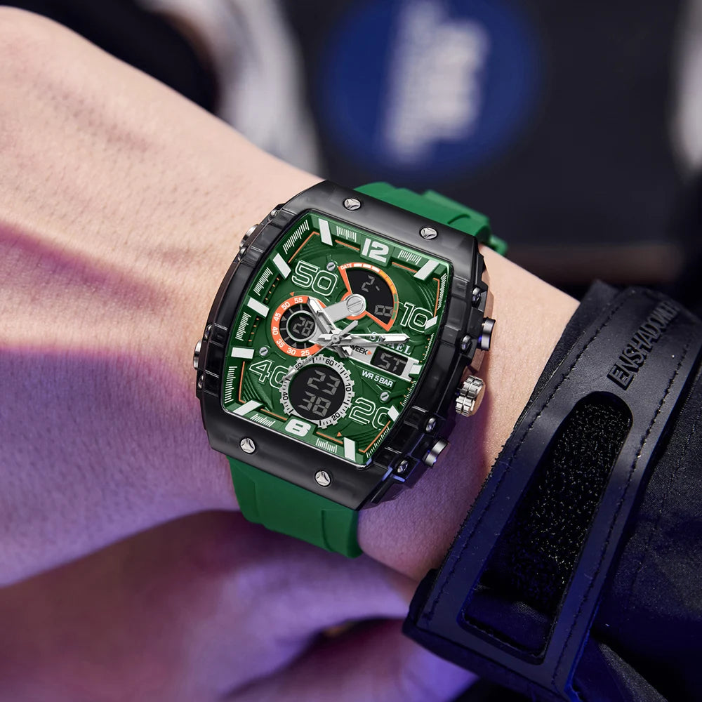 Tactical Chrono Elite - Military-Grade Dual Display Sports Watch
