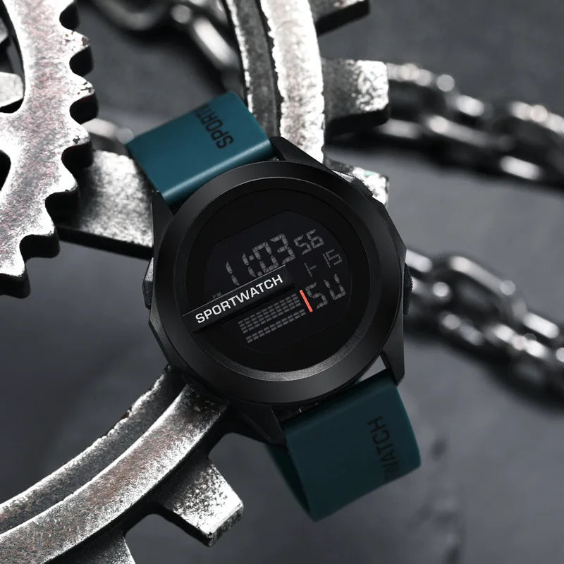 Sport Watch for Man Luxury Digital Wristwatch Stopwatch Luminous with Date Week Original Waterproof Clock Men Sport LED Watches