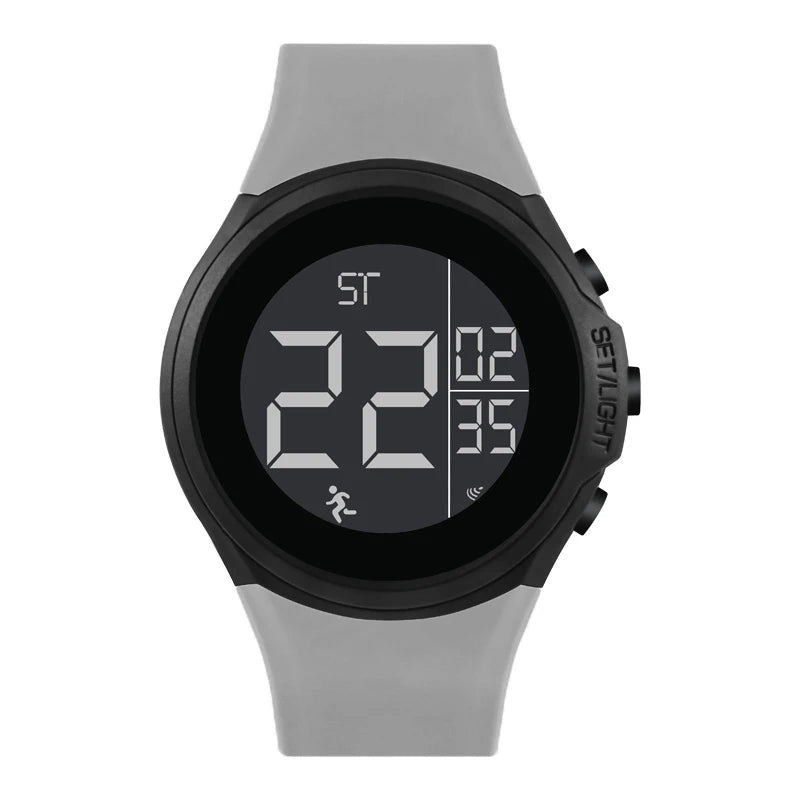 Sports Watches For Men Fashion Luxury Wear-Resistant Led Display Waterproof Outdoor Military Clock Man Electronic Watch