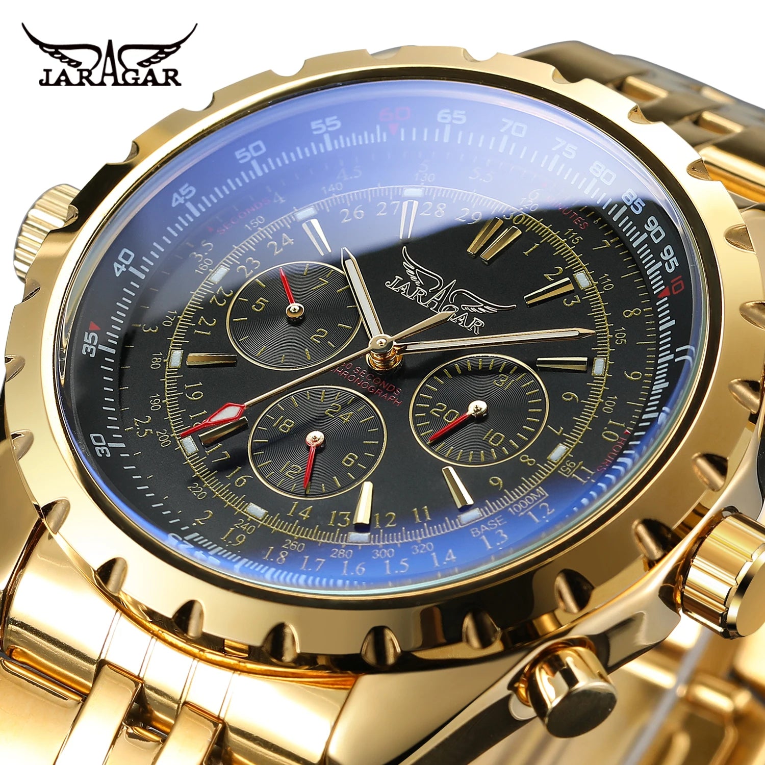 Jaragar Legacy Blue Dial
